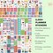 2000+ Small Planner Stickers Pack (Mega Pack) 5.3 x 7.5 x 0.2 inches